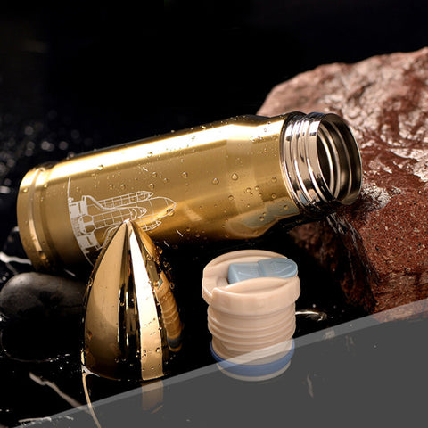 Image of Stainless Steel Shell Shaped Travel Mug