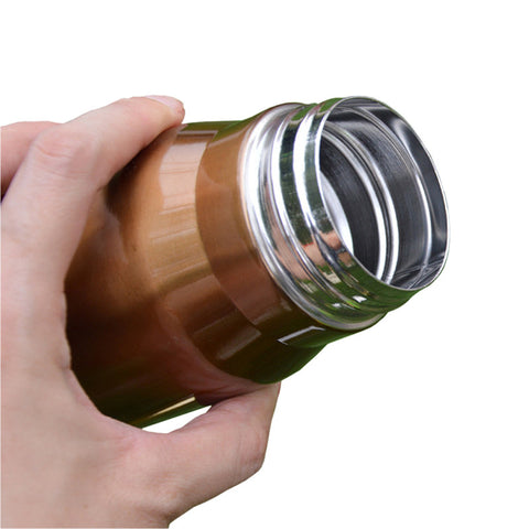 Image of Stainless Steel Shell Shaped Travel Mug