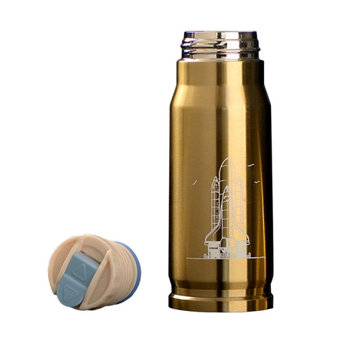 Image of Stainless Steel Shell Shaped Travel Mug