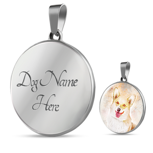 Beautiful Corgi Necklace - Engraved
