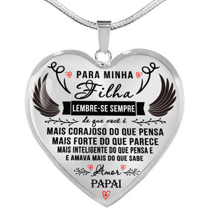 Para Minha Filha Colar