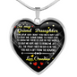 Grandma - Gift From Heaven - Heart Necklace