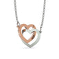 Best Friends - Interlocking Hearts Necklace