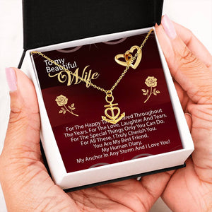 To My Wife - Anchor Necklace