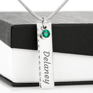 Always In My Heart - Birthstone Necklace
