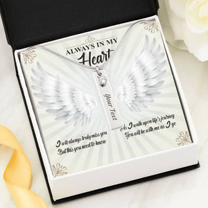 Always In My Heart - Birthstone Necklace