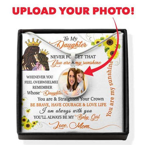 Straighten Your Crown - Photo Necklace